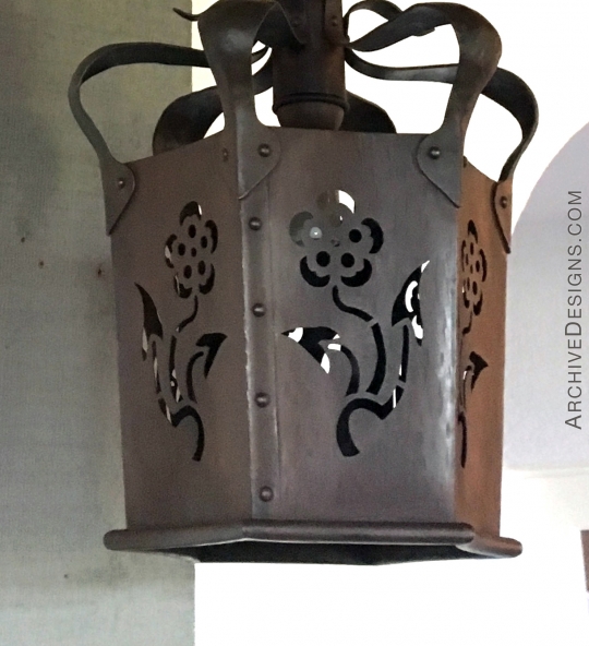 Near-replica Spanish Revival lanterns